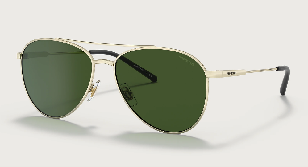 Arnette SIDECAR Brushed Light Gold/Dark Green