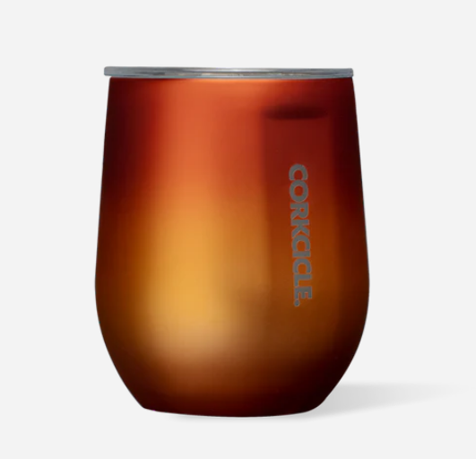 Corkcicle 12 oz Stemless - Solar Flare