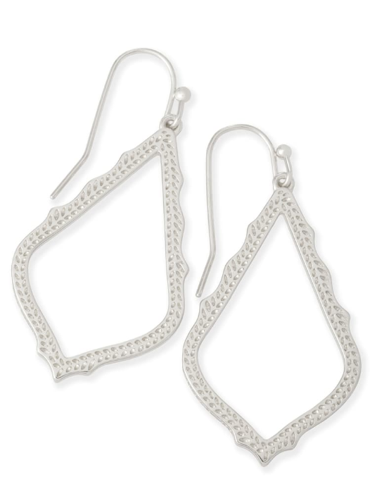 Kendra Scott Sophia Drop Earrings - Silver