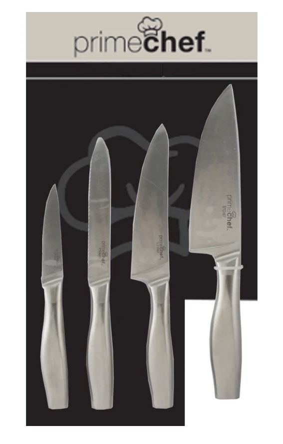 Prime Chef 4 Piece Assorted Knife Set