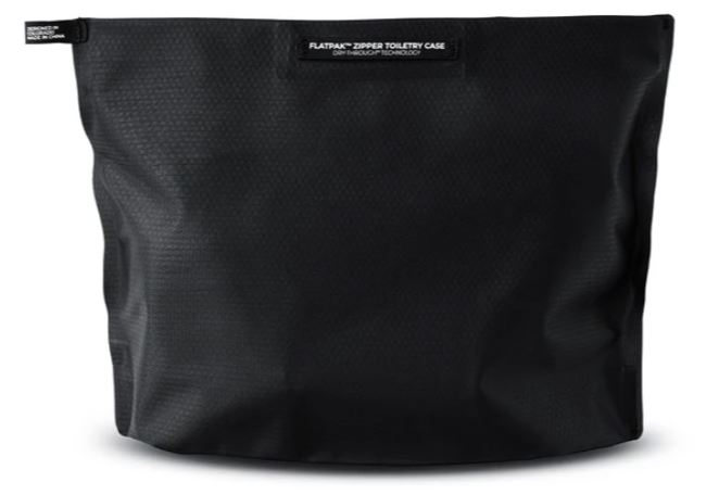 Matador FlatPak Zipper Toiletry Case - Charcoal Black