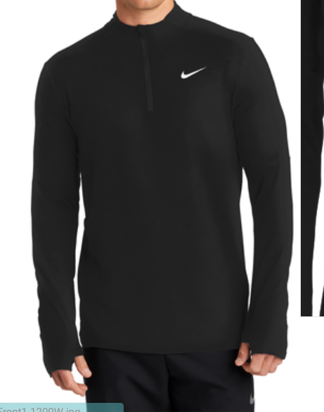 Nike Dri-FIT Element 1/2-Zip Top - Black - XLarge