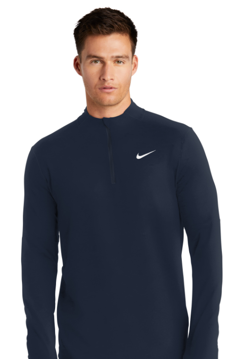 Mens Nike Dri-FIT Element 1/2-Zip Top Navy - Large