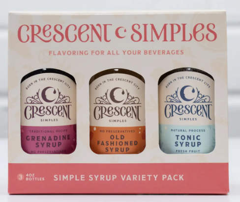 Crescent Simples - Bar Syrups 3-Pack