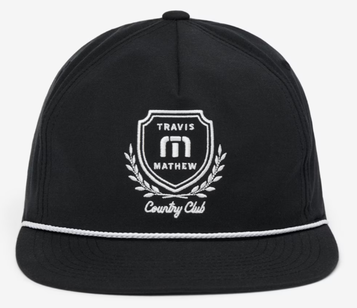 Travis Mathew Local Favorite Snapback Hat - Black