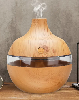 LED Wood Grain Humidifier