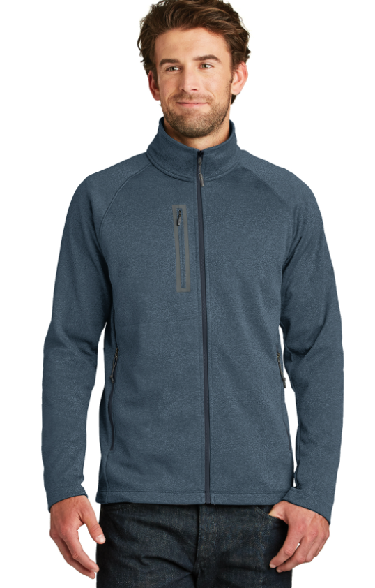 The North Face Mens Canyon Flats Fleece Jacket/Urban Navy Heather/2XL