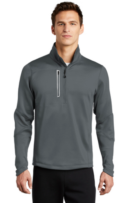 OGIO Mens ENDURANCE Fulcrum /1/4 Zip Gear Grey/Small