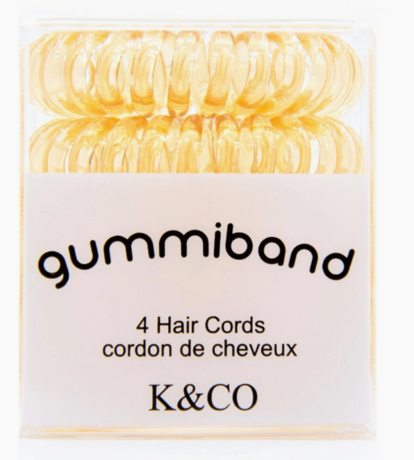 Gummiband Hair Ties - Blonde