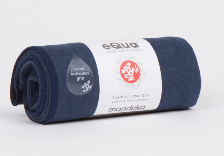 Manduka EQUA YOGA HAND TOWEL Midnight Blue