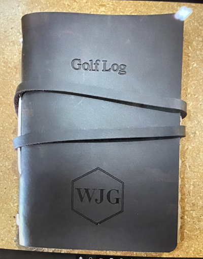 [GOLF210] LEATHER GOLF LOG