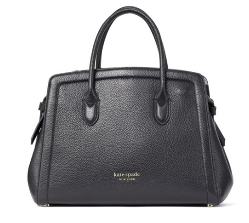 [PXR00398-001] Kate Spade - Knott Medium Satchel - Black