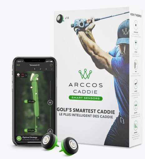 [21034322] Arccos Caddie Smart Sensors Set of 14 Sensors