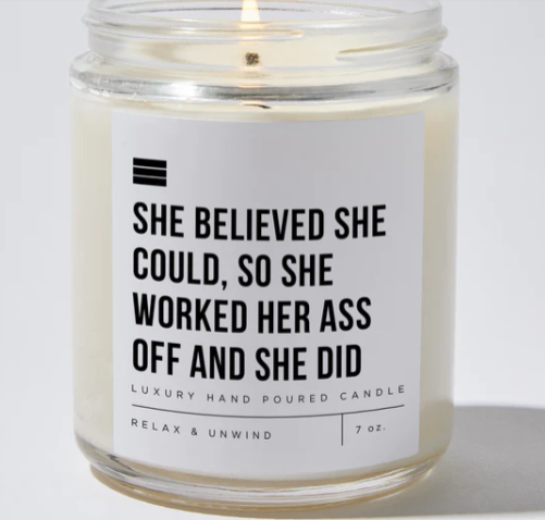 [SBC-RELAX] She Believed Candle - Relax & Unwind