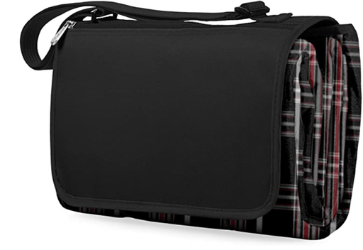 [920-00-177-000-0] ONIVA Outdoor Picnic Blanket Tote XL - Black Tartan