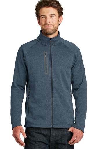 [NF0A3LH9-UNH-2XL] The North Face Mens Canyon Flats Fleece Jacket/Urban Navy Heather/2XL