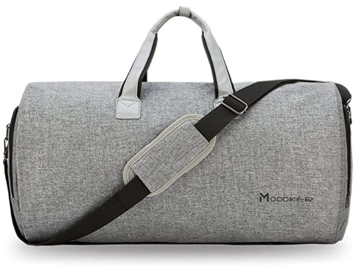 [B07FD5MLVB] Modoker Convertible Garment Bag