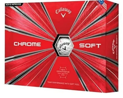 [CCSGB1] Callaway Chrome Soft Golf Balls -1 Box